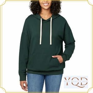 Buffalo Ladies' Super Soft Hoodie with Pocket, Green (Dark Cedar)